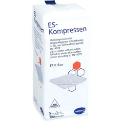 ES-Kompressen 5x5 cm 8fach unsteril