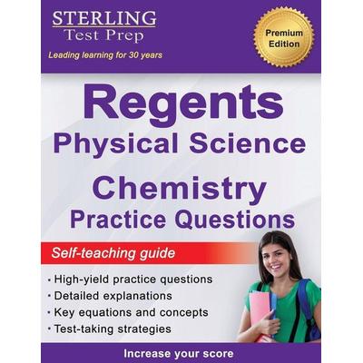 Regents Chemistry Practice Questions, Taschenbuch von Sterling Test Prep, Sterling Education, 978-1-954725-39-3