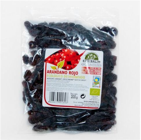 ECO-SALIM Organic Red Cranberry without Dehydrated Sugar 200 gr 200 gr