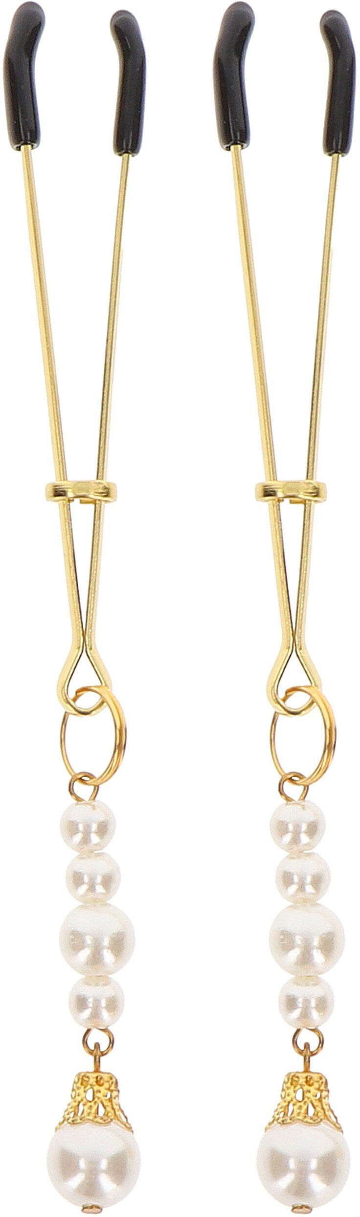 Pince-Tétons Tweezers Pearls Taboom Dorées