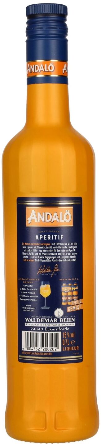 Sanddorn Andalö Aperitif 15% Vol. 0,7l