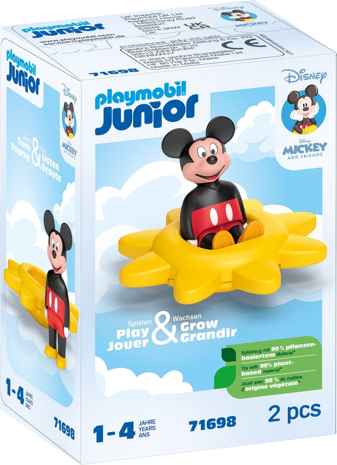 Playmobil Mickey en tol 71698