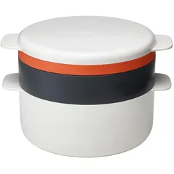 Joseph Joseph M-Cuisine MW Kochset 4-tlg, Zubehör Küchengeräte, Weiss, Schwarz, Orange