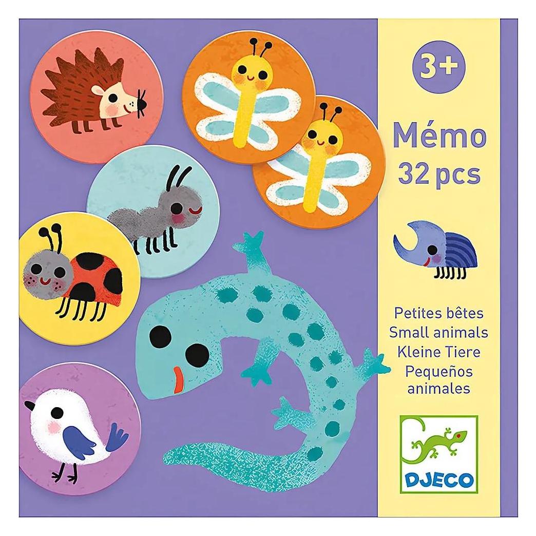 Djeco Memo Kleine Tiere (mult) (DJ08254)