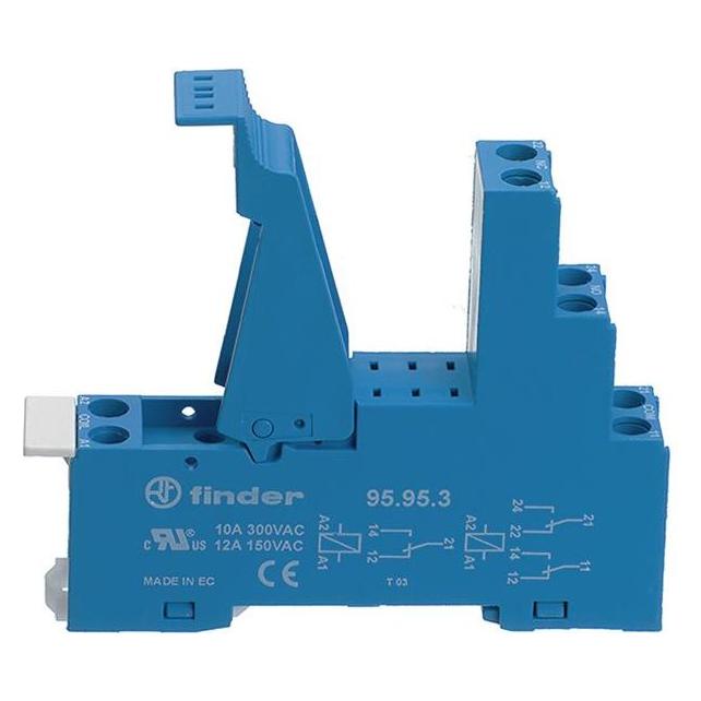 Finder Schraubklemmensockel Raster 5 mm (Widerstand) (95.85.3SPA)