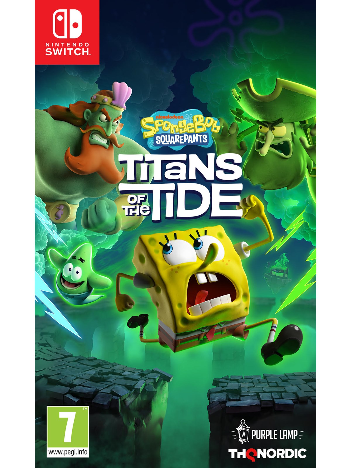 SpongeBob SquarePants: Titans of the Tide - Nintendo Switch - Plattform - PEGI 7