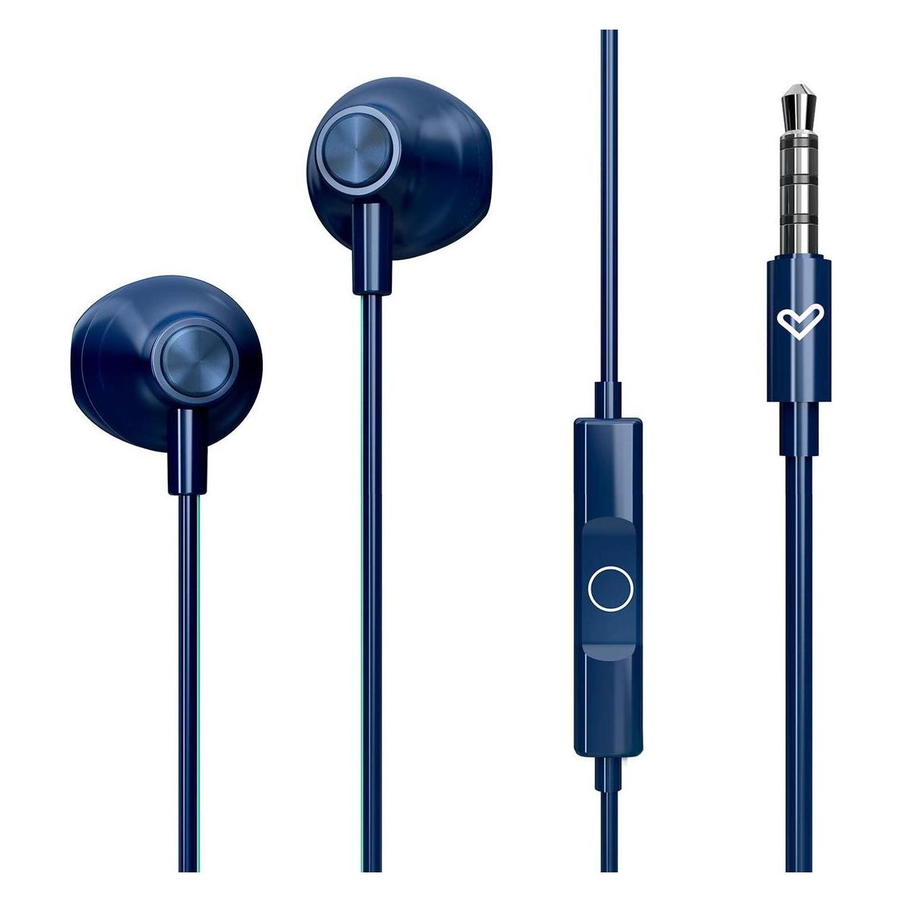 Energy Sistem Wired Earphones | EasyPods | Built-in microphone | 3.5 mm jack | Indigo (Kabelgebunden) (459308)