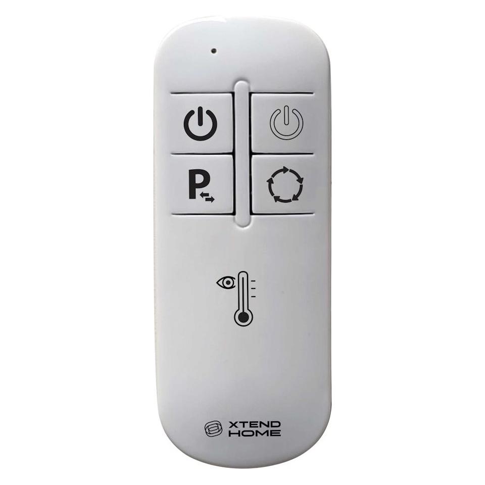 Xtend Home topný infra panel, bezrámový, 580W, 230V, bílý, Wi-Fi, Tuya (580 W) (XTH-IRP-W580)