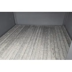 Wolff Finnhaus Holz-Fußboden 3024 grau imprägniert - 18 mm