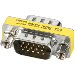 EFB EB419 Mini Gender Changer, HD-DSub 15, St.-Bu.