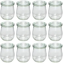 Weck Sterilisiergläser, Einmachgläser, Transparent