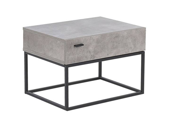 NACHTTISCH Betonoptik rechteckig 41/55 cm Cairo