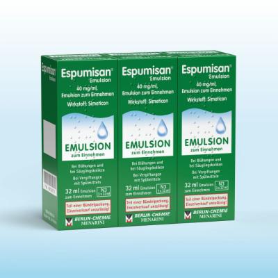 BERLIN-CHEMIE AG ESPUMISAN Emulsion 3X32 ml 09706718