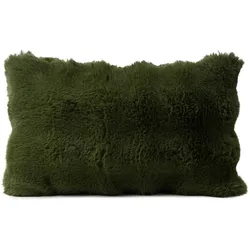 Kissen BUBBLES dunkelgrün (BHT 50x8x30 cm) - BHT 50x8x30 cm