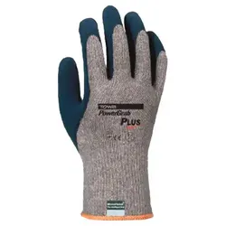 Allround Arbeitshandschuhe "PowerGrab PLUS" grau/blau - 11