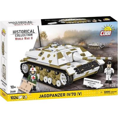 COBI Historical Collection 2668 - Jagdpanzer IV/70 (V) (Sd.Kfz.162/1), WWII, Bausatz 1:28, 1024/2 Klemmbausteine