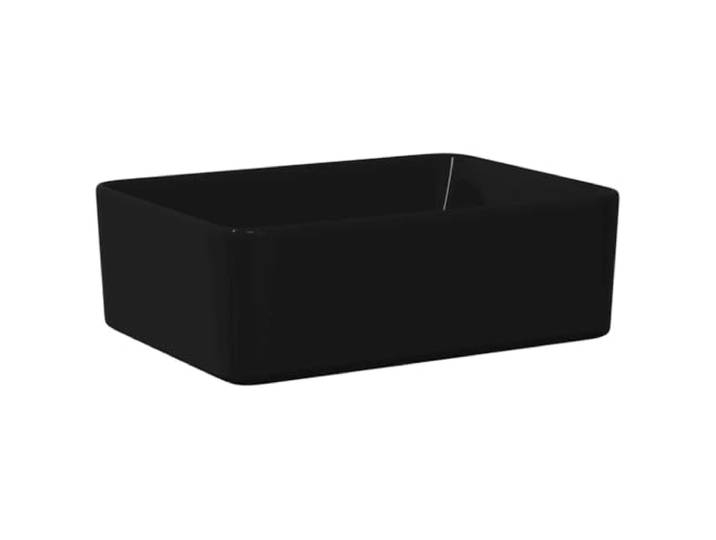 vidaXL Lavabo 40x30x13 cm Céramique Noir