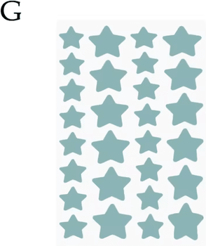Inspire Picks Cute Star & Heart Acne Patches Invisible Hydrocolloid Pimple Stickers (2036 Count) g