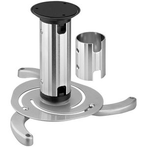 Goobay Beamer-Deckenhalterung 51905 BeamerFlex, grau, 10 kg Tragkraft, 7 cm höhenverstellbar, neigbar, 360° drehbar