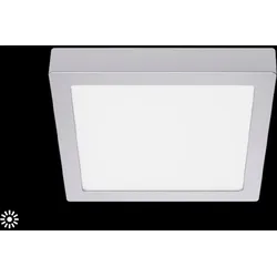 BRILONER LEUCHTEN Aufbauleuchte "FIRE", silber, Leuchten