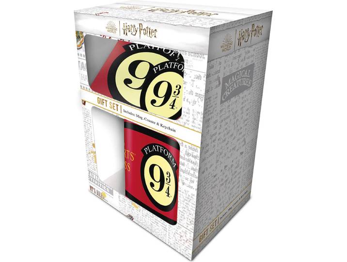 Pyramid Harry Potter Platform 9 3/4 Cadeauset Rood