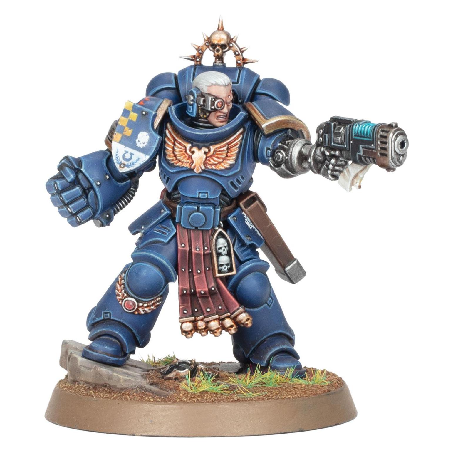 Games Workshop Space Marines Lieutenant (Kunststoff) (48-73)