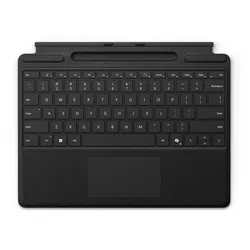 MICROSOFT Surface Pro Signature Keyboard mit Copilot-Taste und Stiftaufbewahrung, schwarz, IT, Business