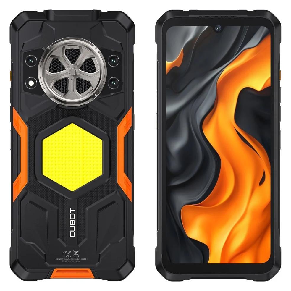 Cubot King Kong Power 5 (128 GB, Black, Orange, 6.88", Dual SIM, 4G) (6924136724736)
