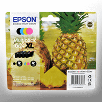 4 Epson Tinten C13T10H640 Multipack KCMY 604XL