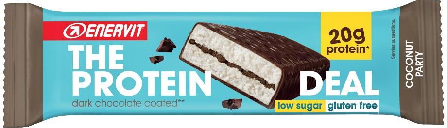 Enervit The Protein Deal Protein Bar Coconut 55g - Barretta Proteica Low Sugar