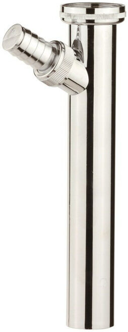 KIRCHHOFF Tube plongeur siphon, chrome, 1 1/4