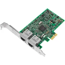 Broadcom NetXtreme 5720-2P RJ45 PCIe NIC (PCIe 2.0), Netzwerkkarte, Grün