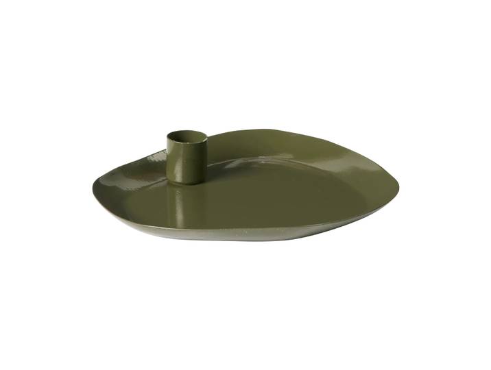 Broste Copenhagen Bougeoir Mie medium Grape leaf green
