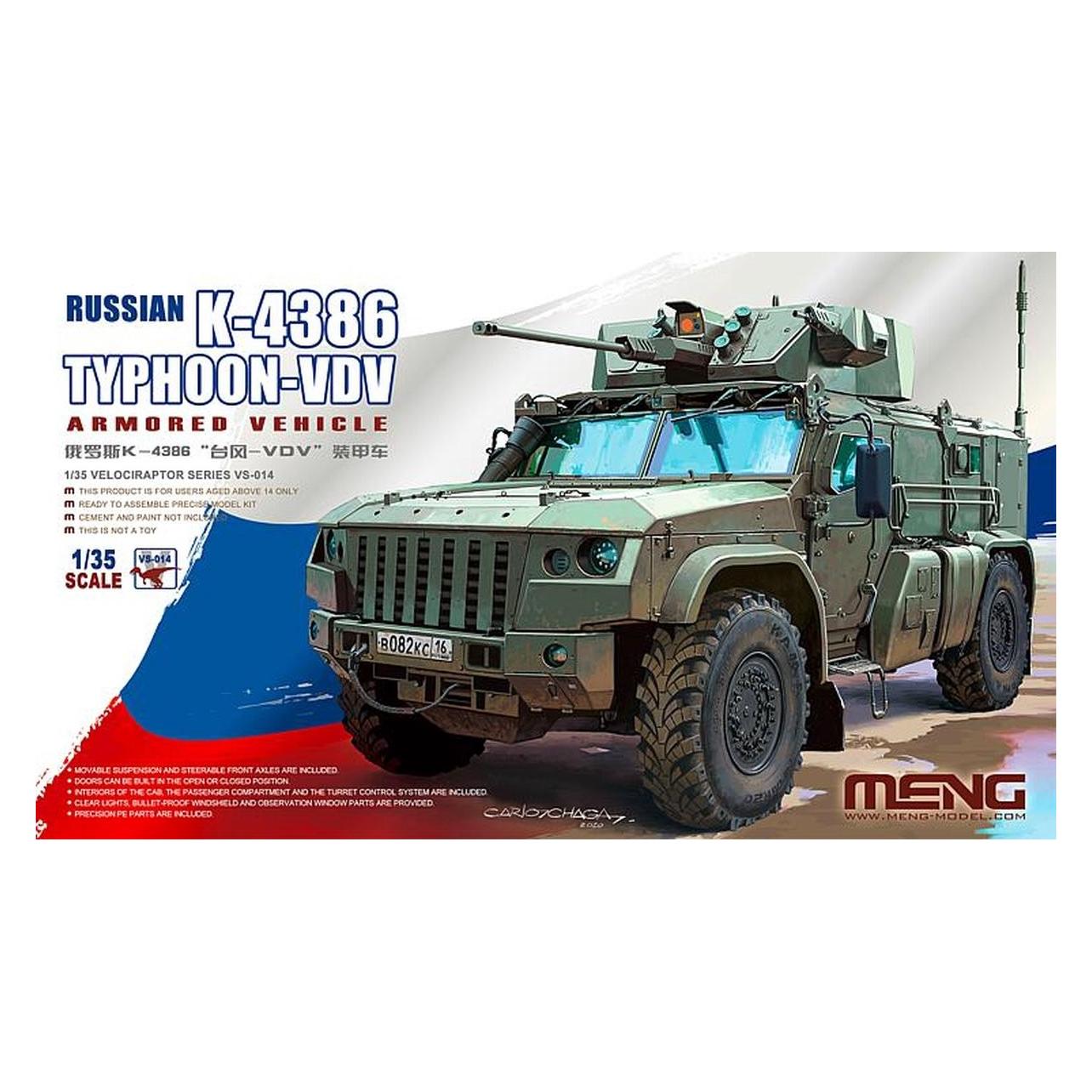 Meng-Model Russian K-4386 Typhoon-VDV Armored Vehicle (VS-014)