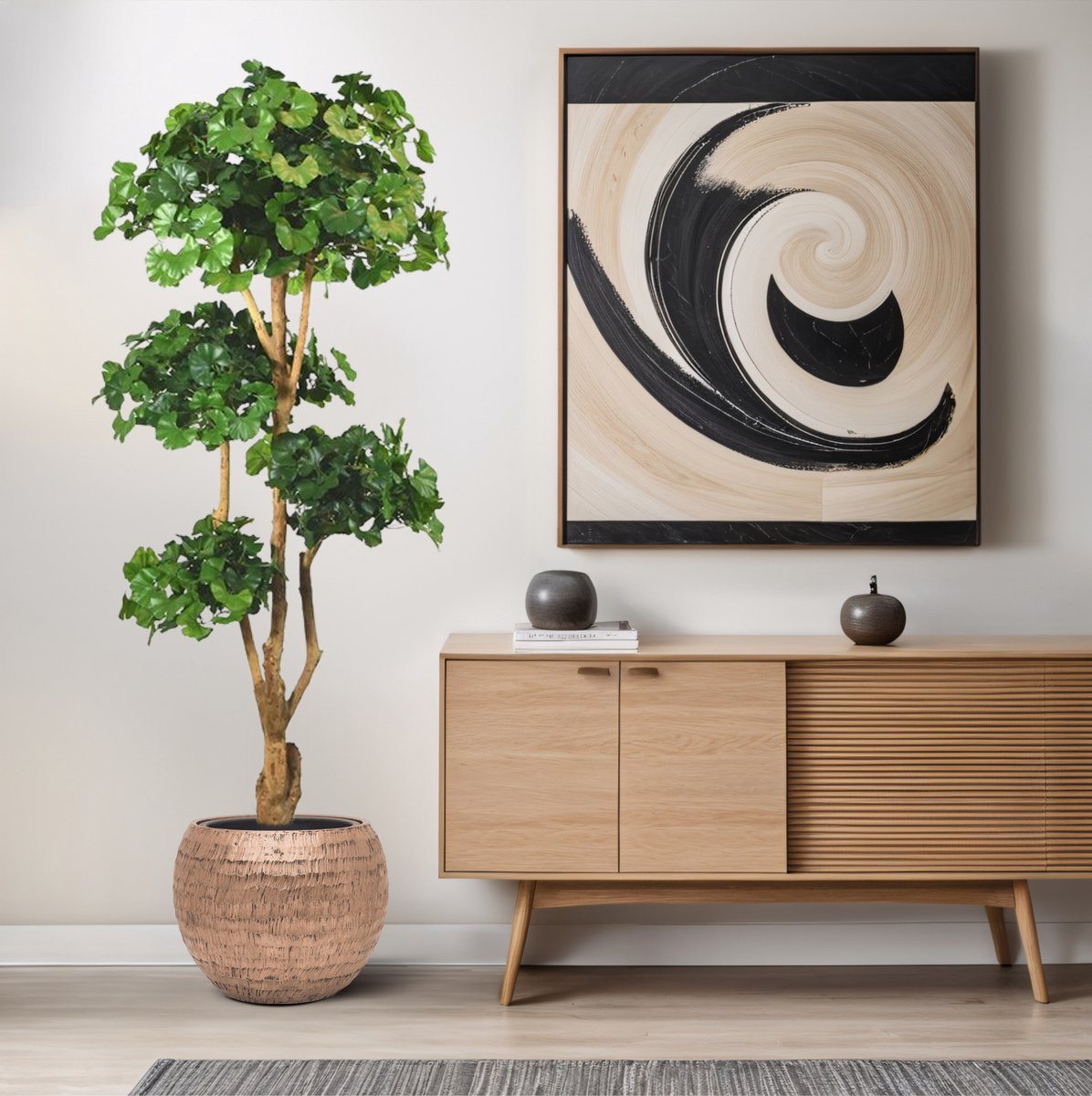 Maxifleur Ginko Bonsai Deluxe Kunstboom, 170 cm