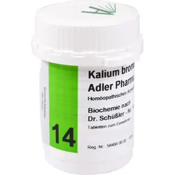 Biochemie Adler 14 Kalium Bromatum D12 Adler Pharm 400 ST