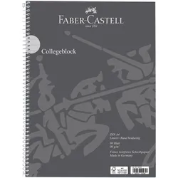 FABER-CASTELL Collegeblock DIN A4 liniert
