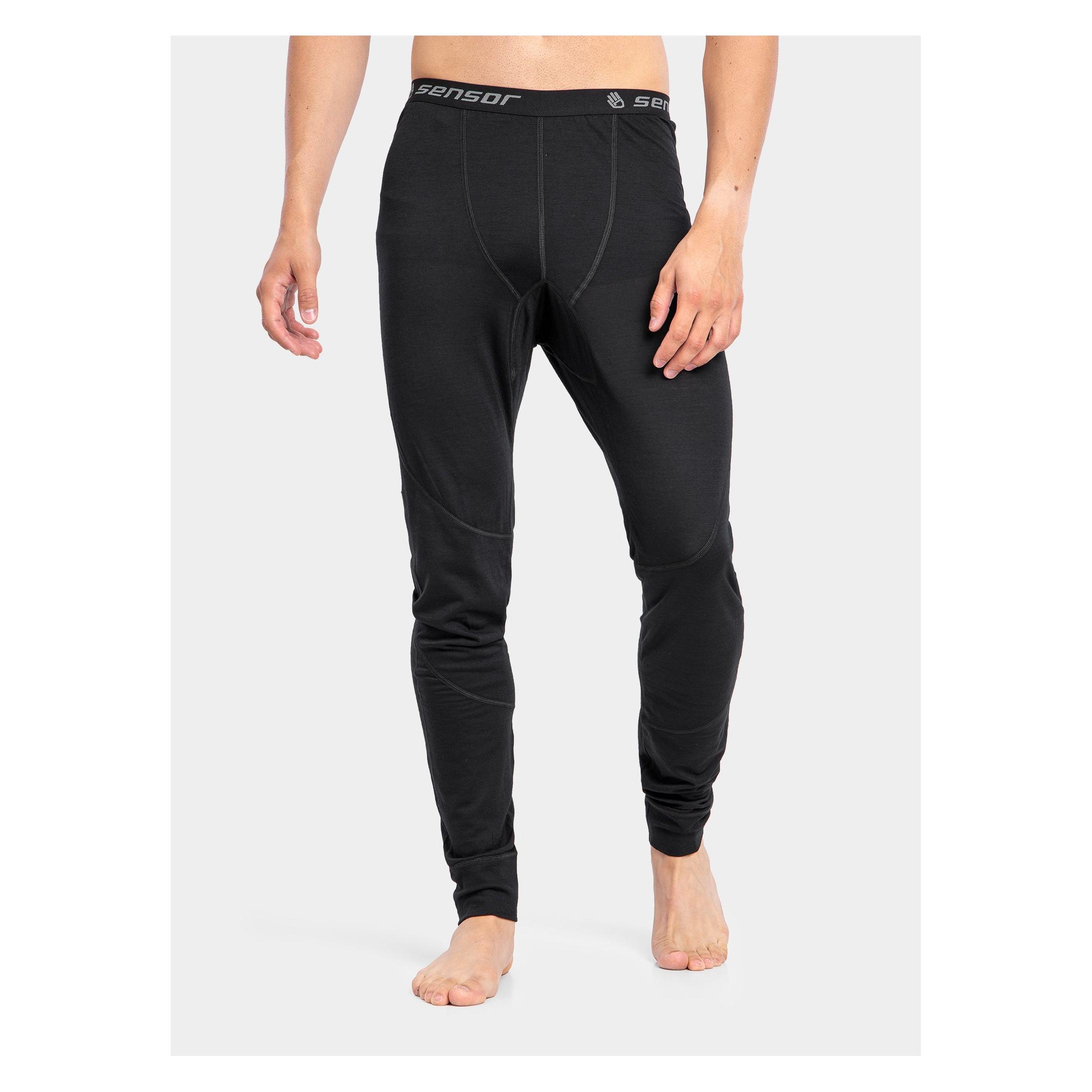 No Name Thermoleggings Sensor Merino l schwarz (L) (18069)