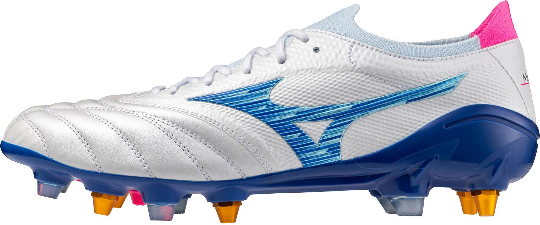 Mizuno Morelia Neo Iv Japan Mix - white/tanager turquoise/pink tetra, Größe:10