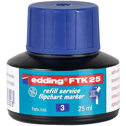 edding Nachfülltinte FTK 25 blau