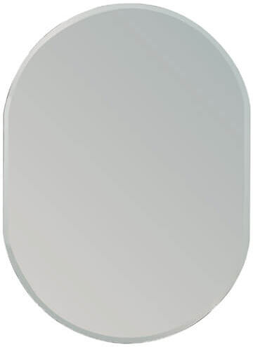 Showerdrape Lincoln Small Oval Wall Mounted 60 x 45cm Bathroom Mirror