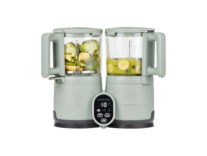 Babymoov Nutribaby Glass Celadon Babynahrungszubereiter Grün