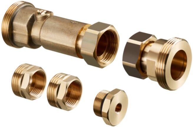 OV Compteur de chaleur Kit de montage pour Regumat M3/M4-180, DN25 ; Oventrop (1350444)