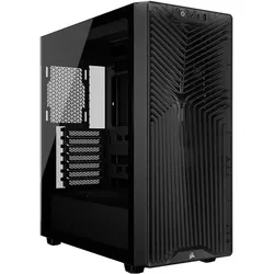 Corsair 3200D RS Mid-Tower Performance Case, Smoke (ATX, mATX, Mini-ITX), PC Gehäuse, Grau, Schwarz