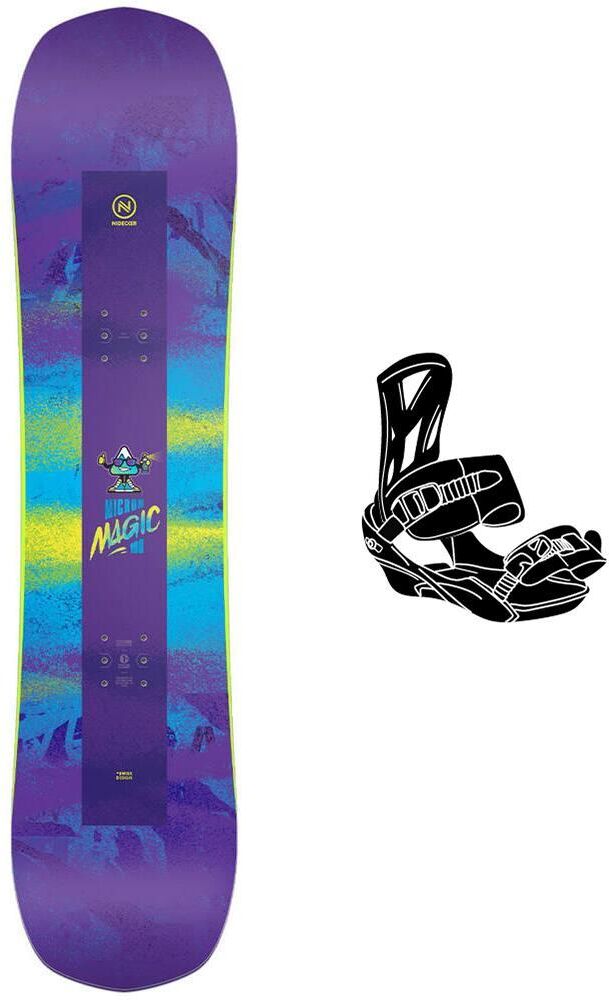 Nidecker  - Pack Planche Snowboard Micron Magic - 80 + Goodtime - Planche Snowboard