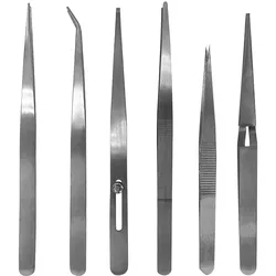 Modellbau-Pinzetten-Set, 6-teilig
