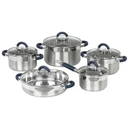 Jata BC10, Pfannenset + Topfset, Silber