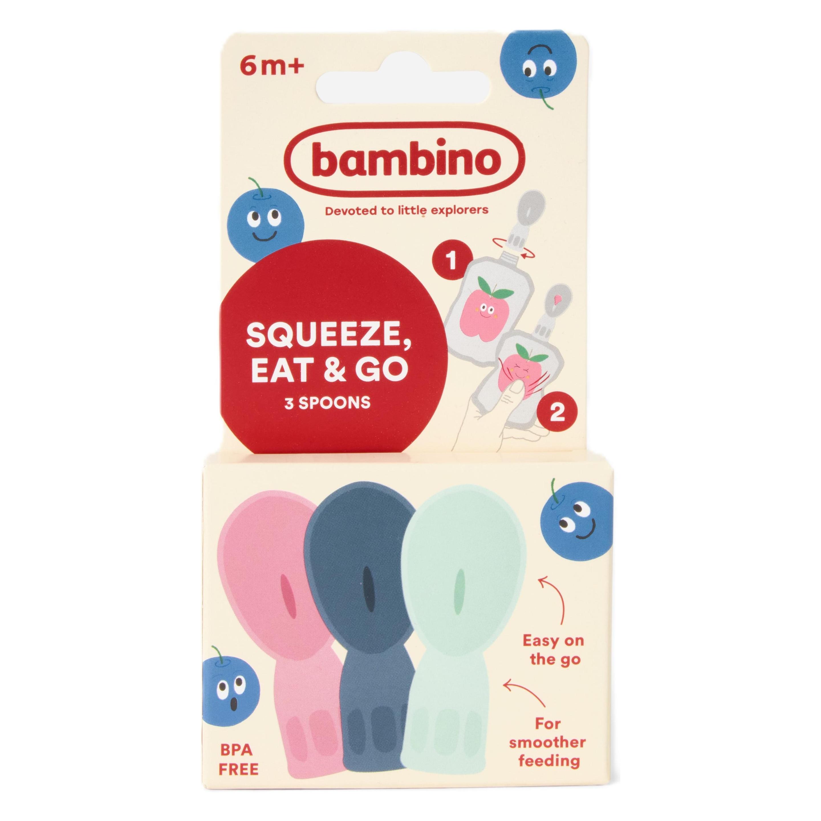 Bambino - Squeeze, Eat & Go Pouch Spoon (522423)
