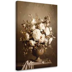 LEINWANDBILD Blumen 20x30cm