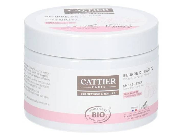 CATTIER Paris Beurre de Karité Bio Sans Parfum 100g